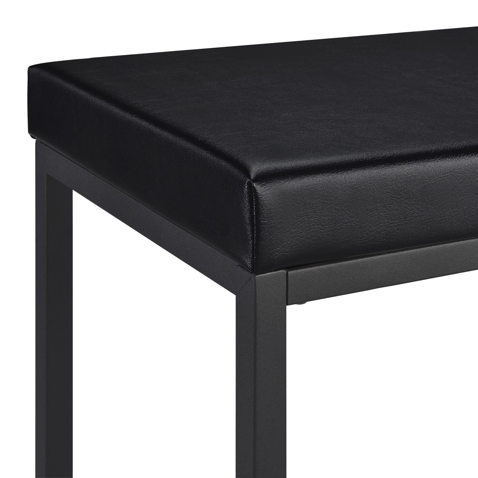 Hawes 4-Piece Multipurpose Counter Height Table Set Black 182724 - Ella Furniture