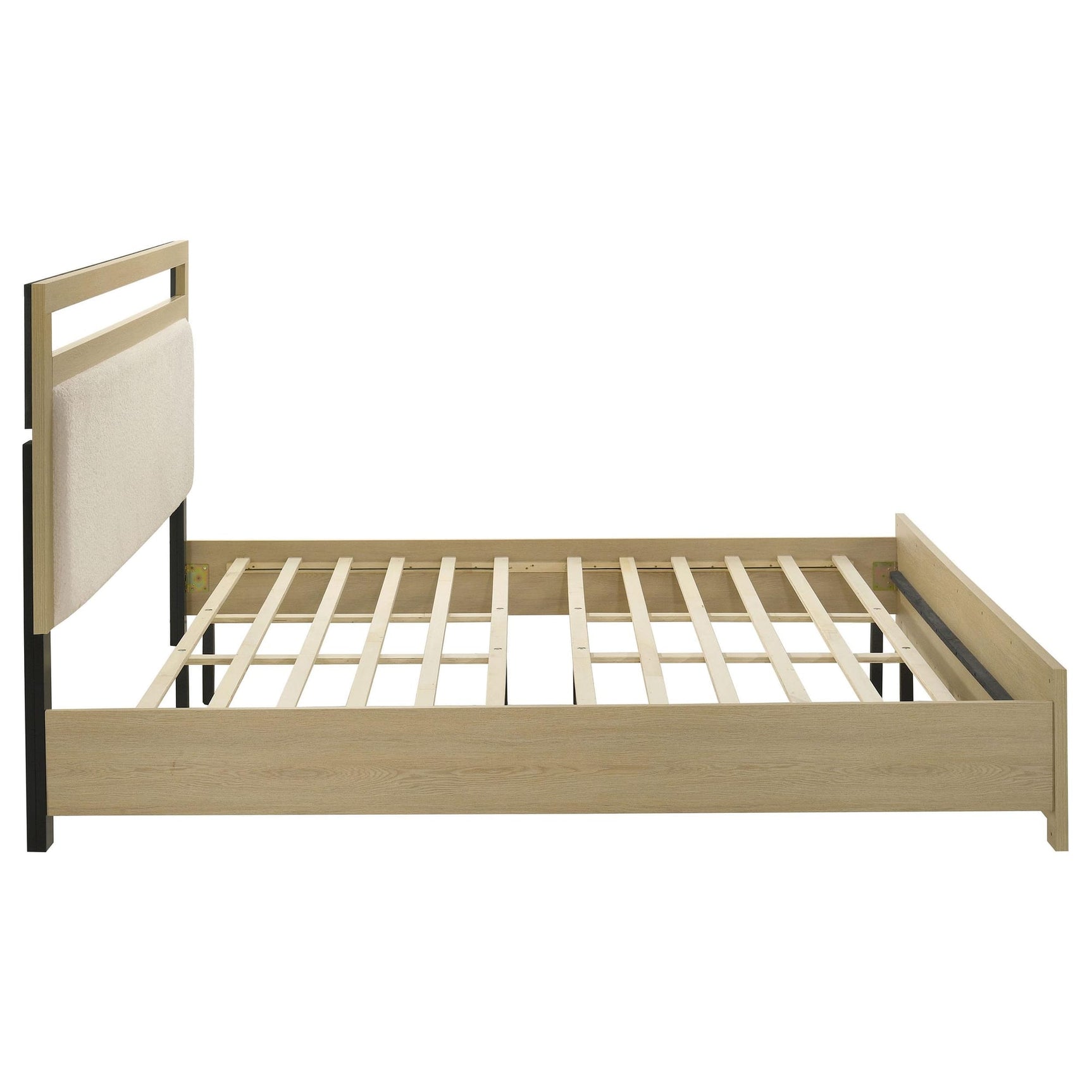 Hendricks Eastern King Panel Headboard Platform Bed Light Oak view 6