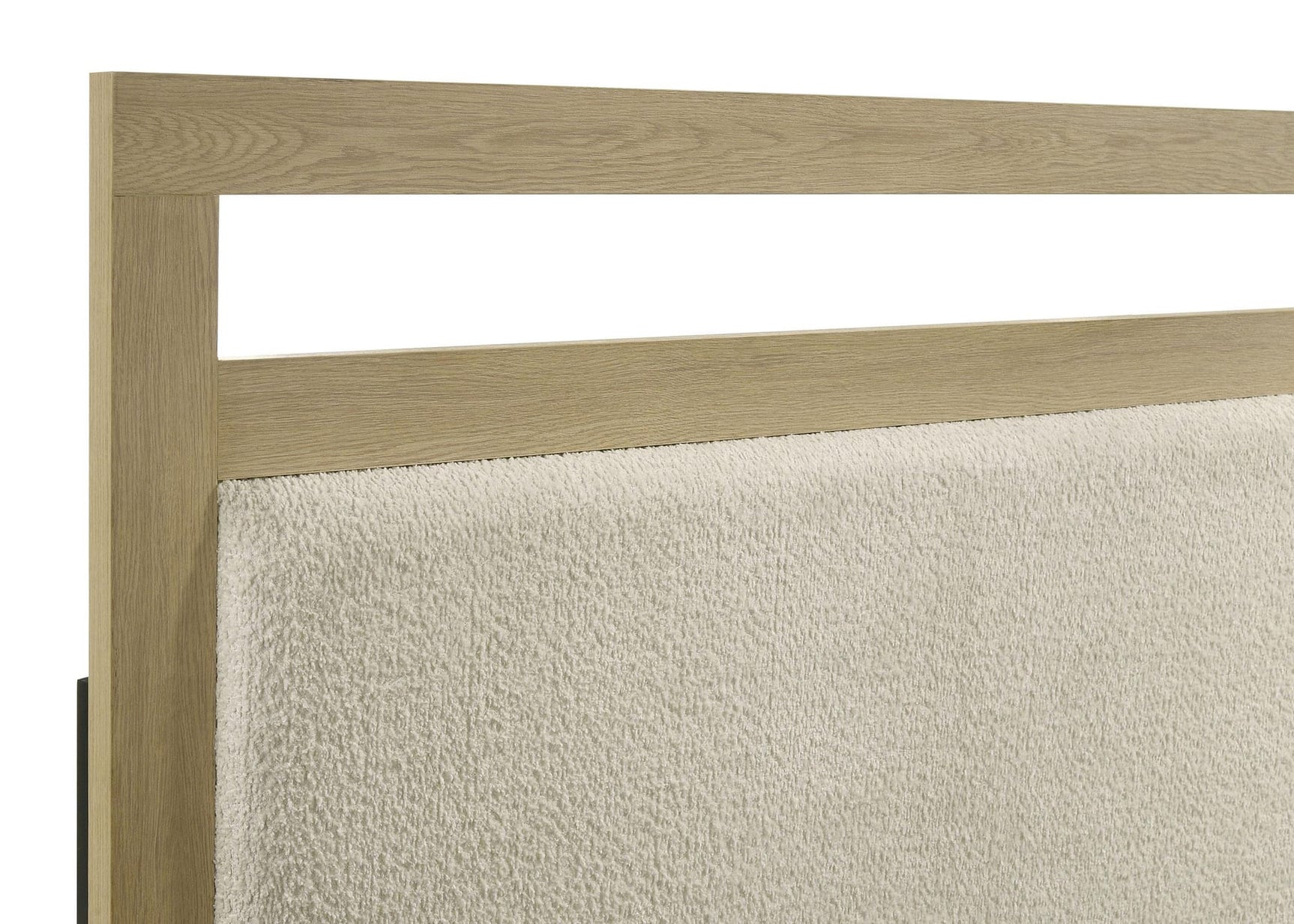 Hendricks Eastern King Panel Headboard Platform Bed Light Oak view 7