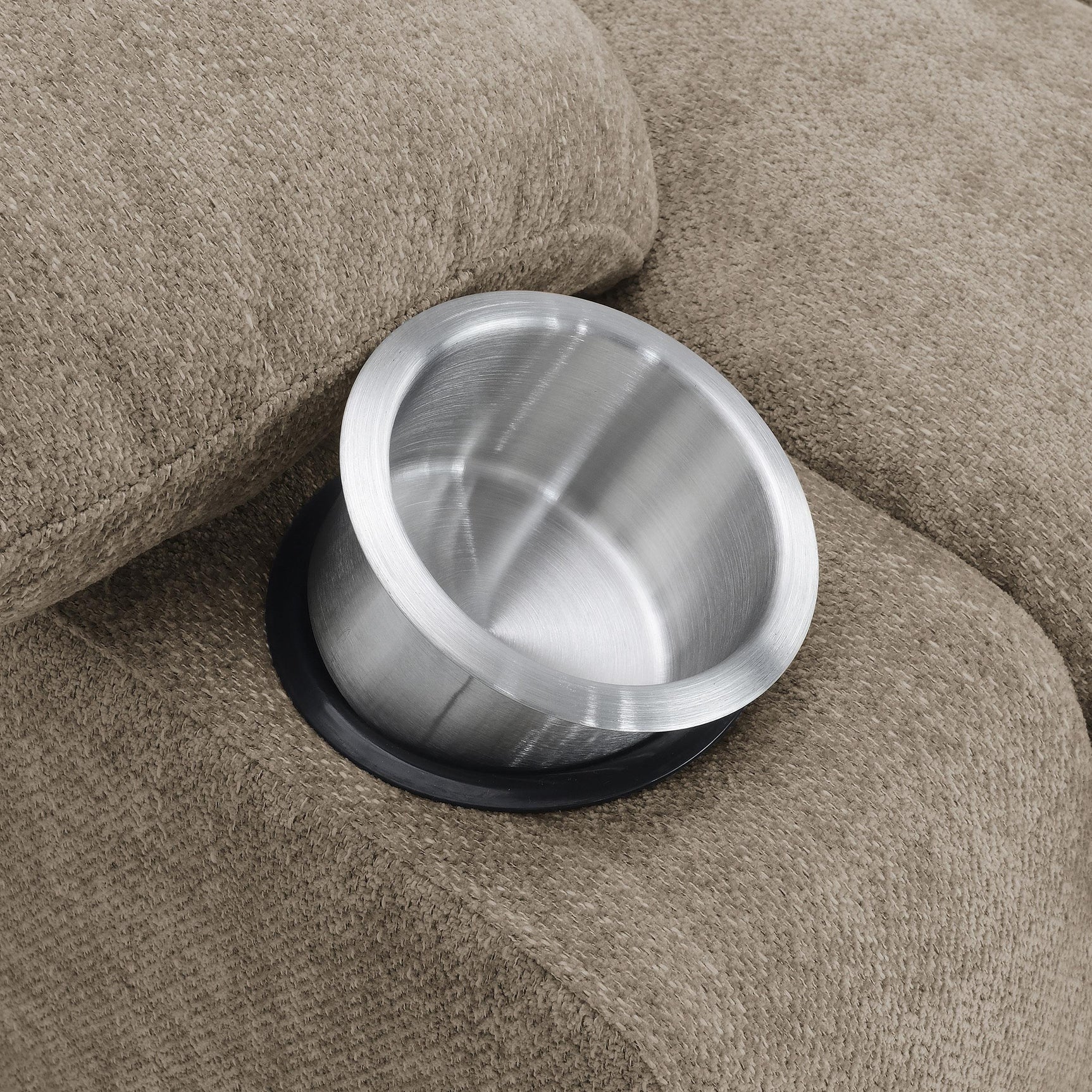 Houston Upholstered Power Lift Recliner Chair Camel 602274P - Ella Furniture