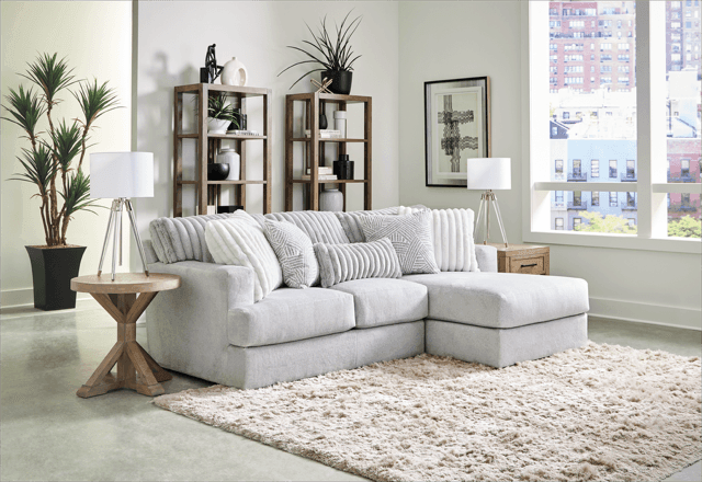 Jackson/catnapper 3303 2Pc Sectional - Ella Furniture