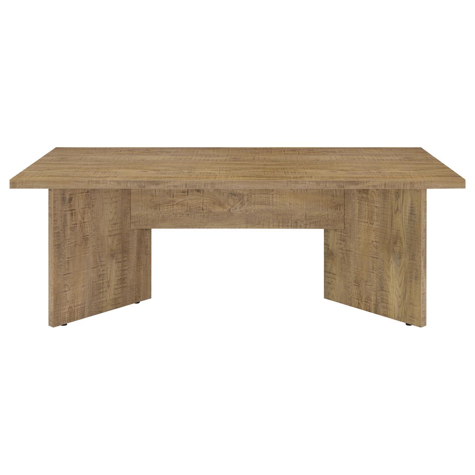 Jamestown Rectangular Engineered Wood Dining Table With Decorative Laminate Mango Brown 183020 - Ella Furniture