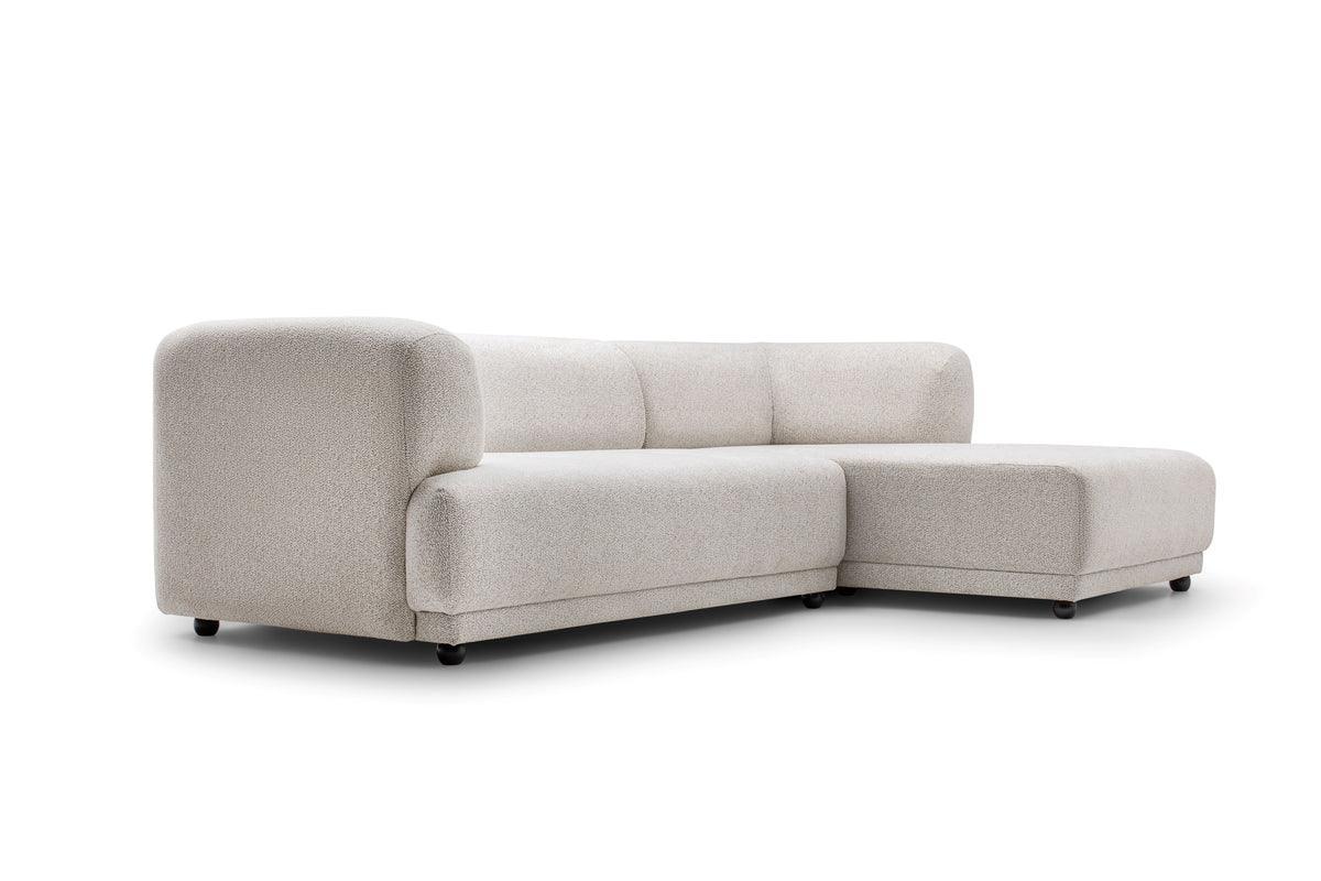 Jenna Ivory 2 Pc Raf Sectional - Ella Furniture