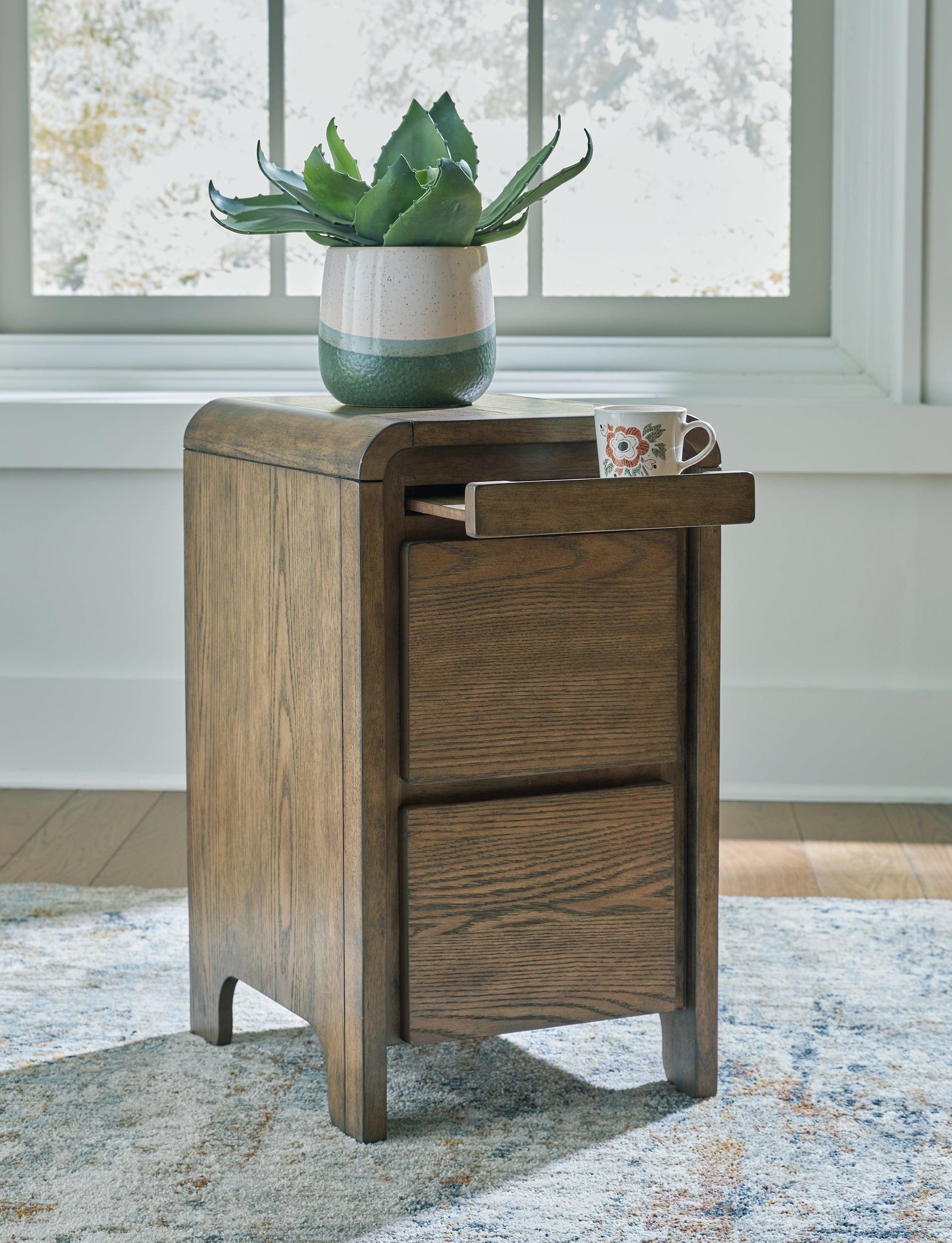 Jensworth Brown Accent Table - Ella Furniture