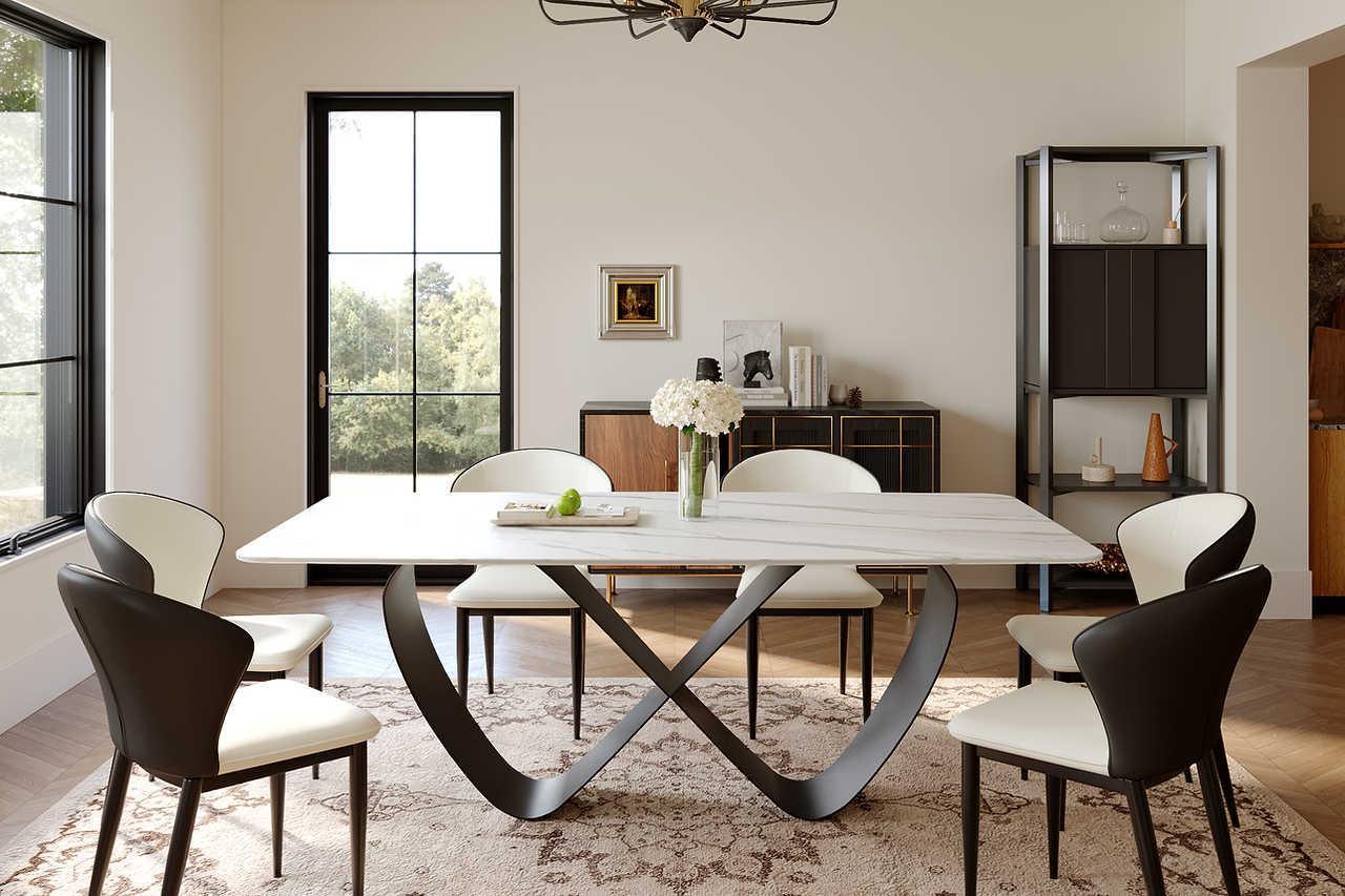 Jewel Table #3 (Sintered Stone) - Ella Furniture