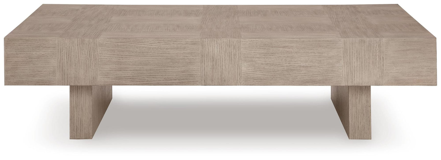 Jorlaina Light Grayish Brown Coffee Table view 3