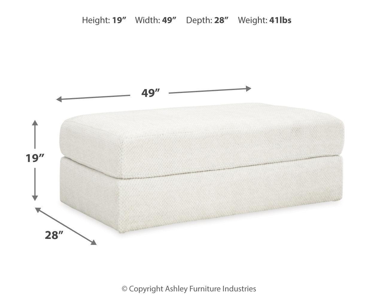 Karinne Linen Sofa, Loveseat, Chair And Ottoman - Ella Furniture
