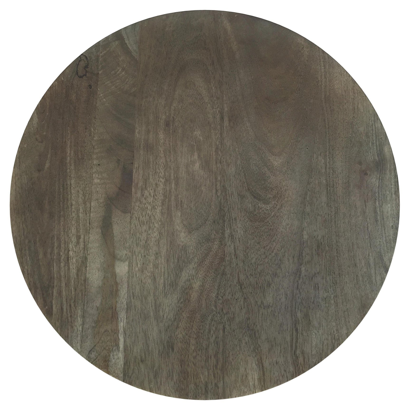 Kinkaid Round Solid Mango Wood End Table Brown 710137 - Ella Furniture