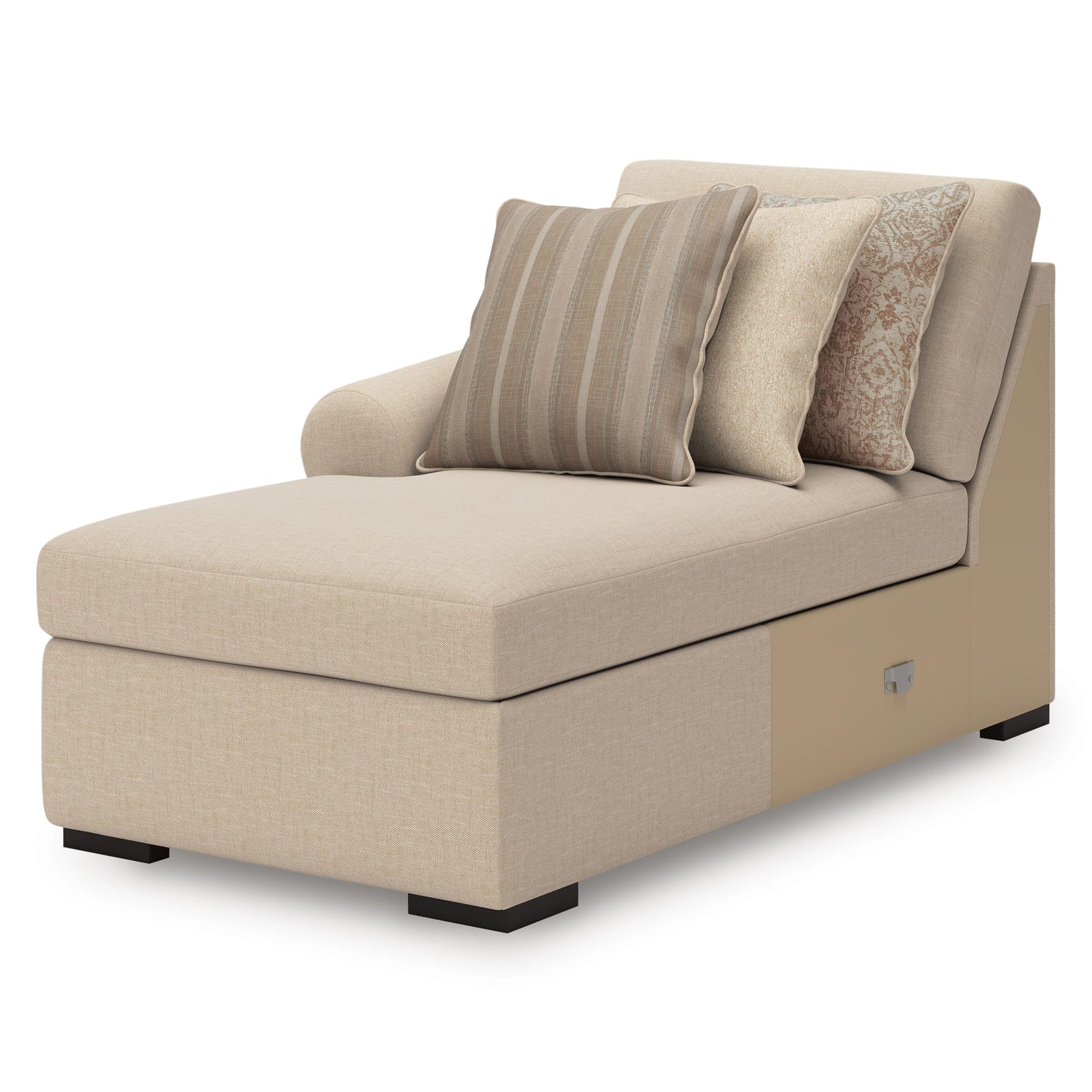 LadyMae Twill Performance Fabric,Next-Gen Nuvella™ 2-Piece Sectional with Chaise from Ella Furniture