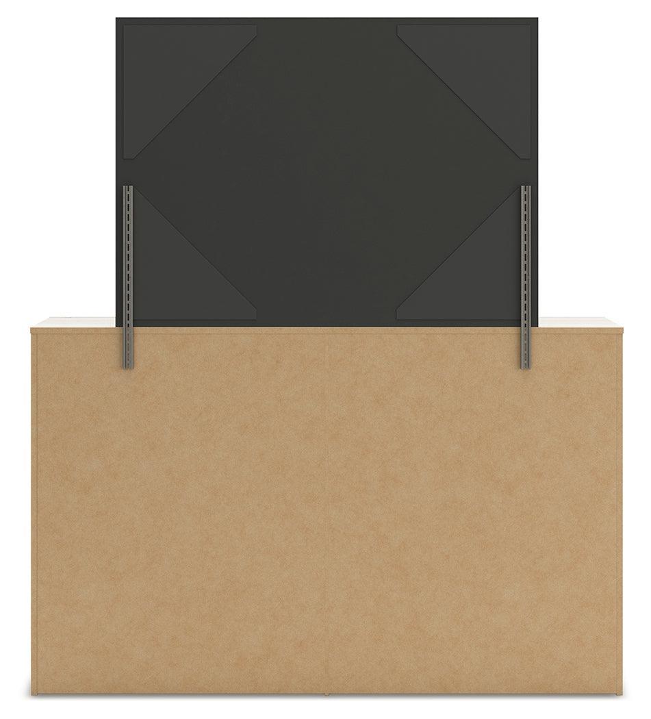 Lawroy Light Natural Dresser and Mirror - Ella Furniture