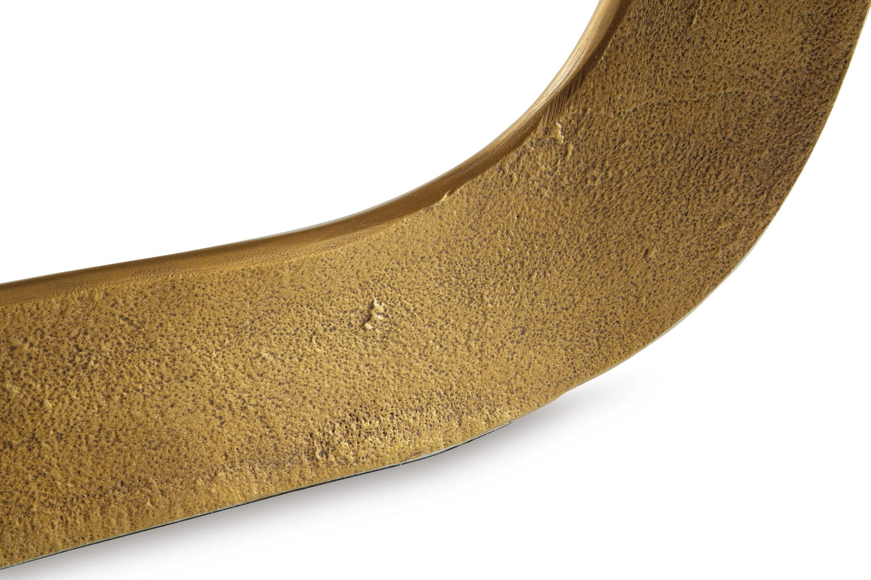 Lawtonville Antique Gold Finish Vase finish detail