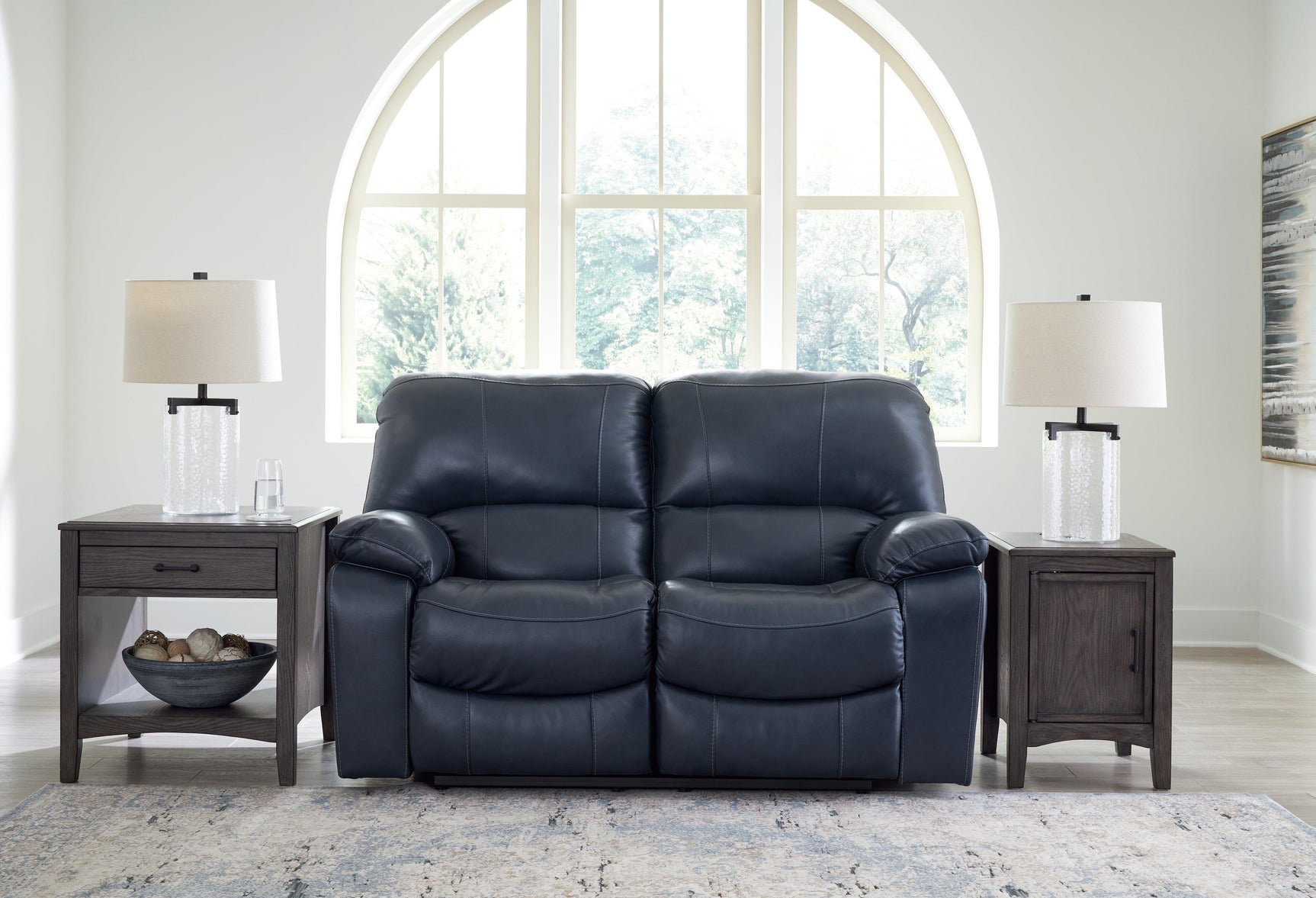 Leesworth Ocean Sofa, Loveseat And Recliner - Ella Furniture