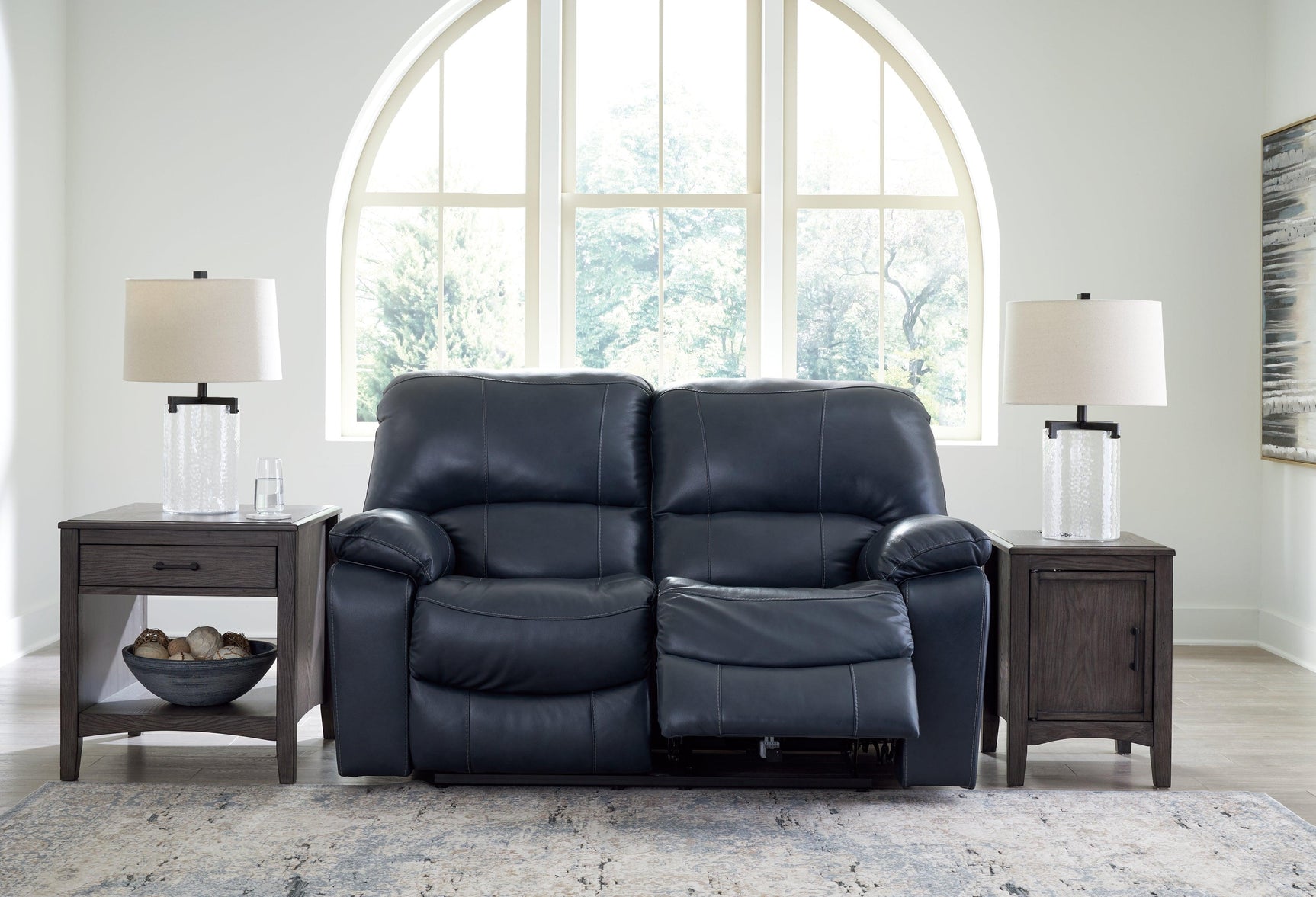 Leesworth Ocean Sofa, Loveseat And Recliner - Ella Furniture