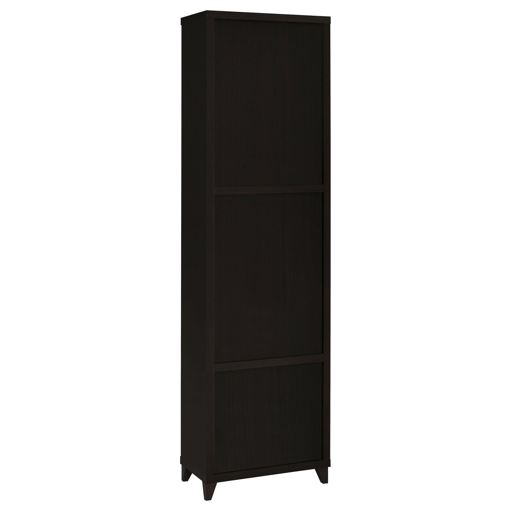 LEWES Lewes 4-piece 60" TV Entertainment Center Cappuccino 700881-S4 - Ella Furniture