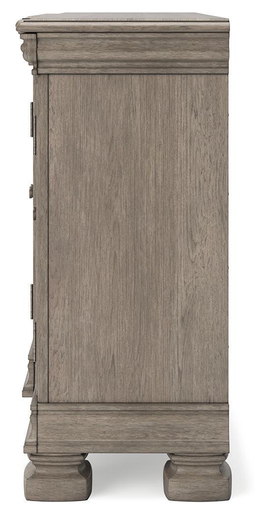 Lexorne Gray Rectangular Dining Room Set - Ella Furniture