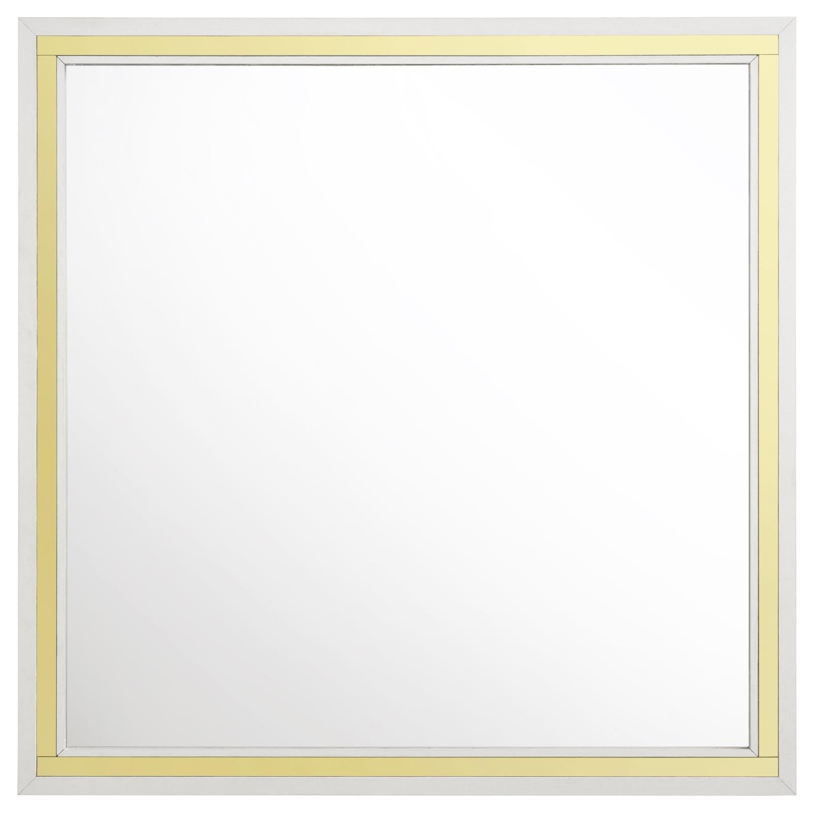 Lucia Dresser Mirror White 224734 - Ella Furniture