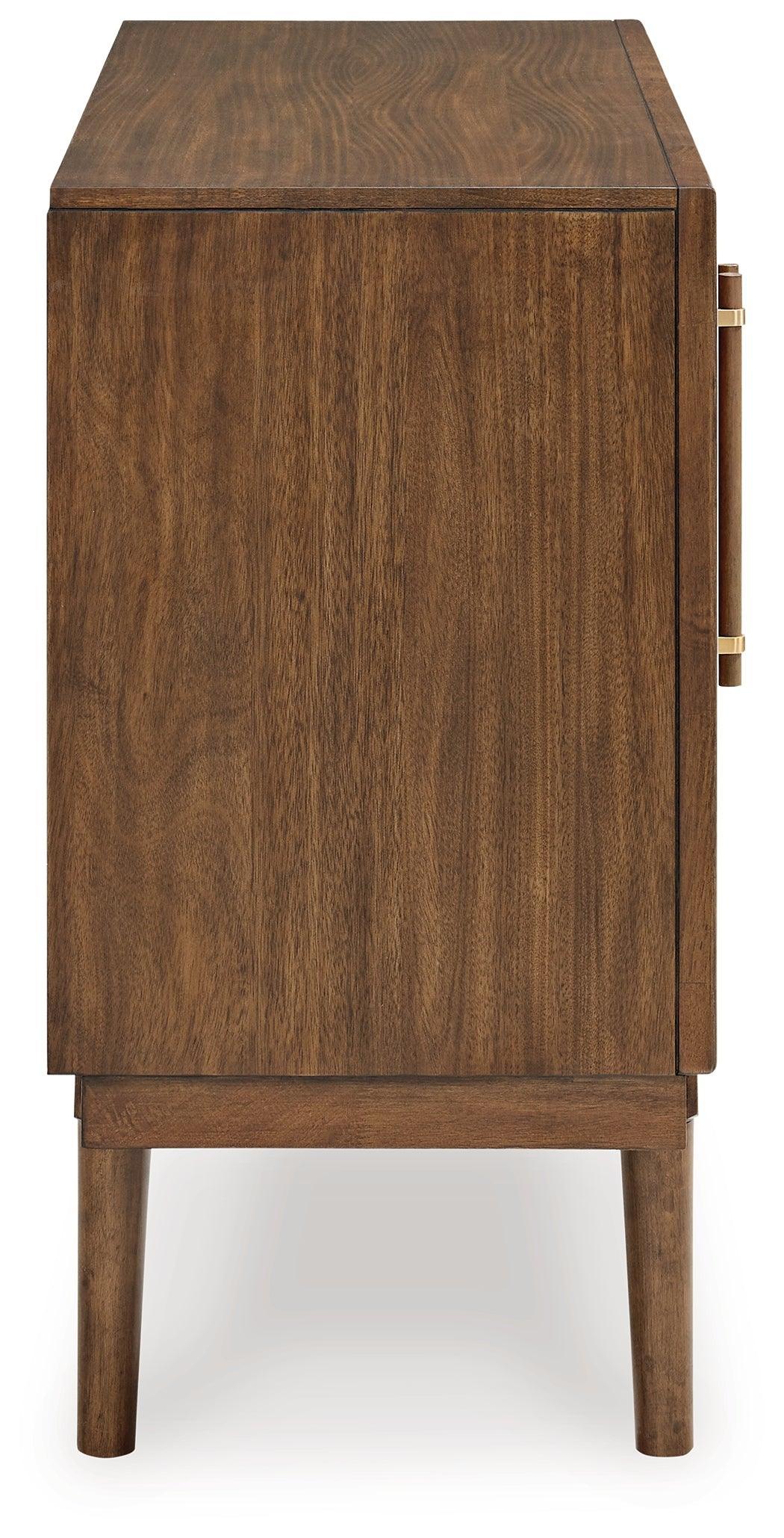 Lyncott Brown Dining Server - Ella Furniture