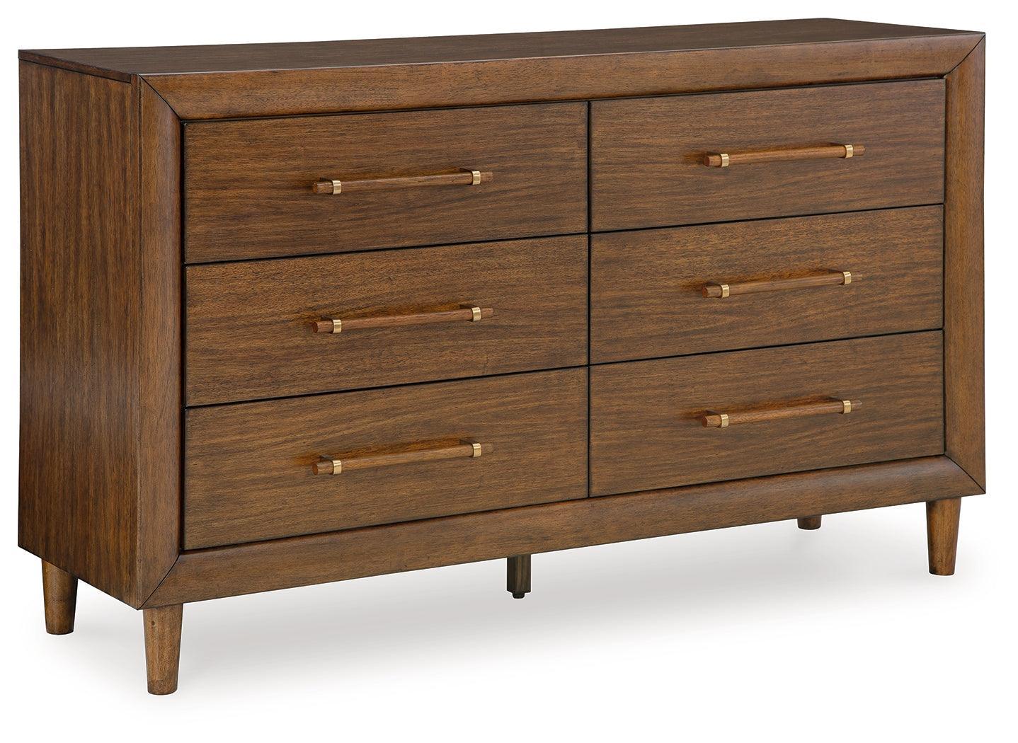 Lyncott Brown Dresser - Ella Furniture