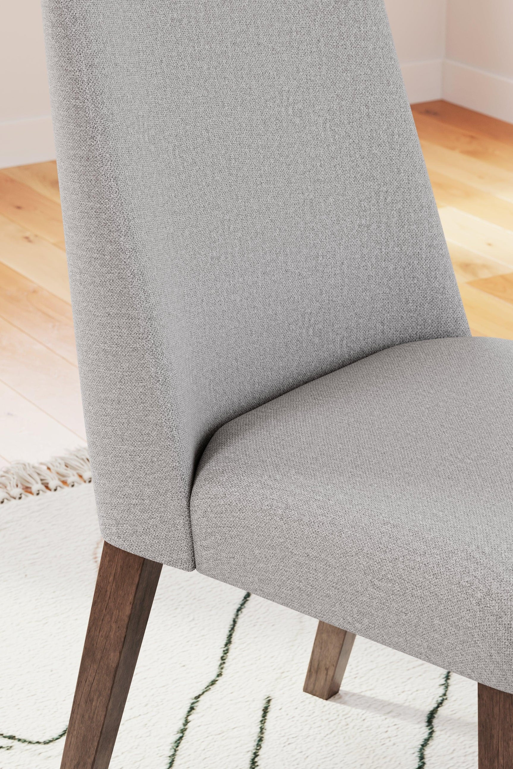 Lyncott Gray/brown Dining Table And 4 Chairs - Ella Furniture
