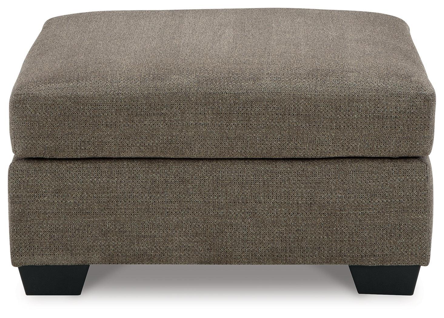 Mahoney Chocolate 2-Piece Sectional With Ottoman PKG015088 - 31005S2 | 3100508 - Ella Furniture