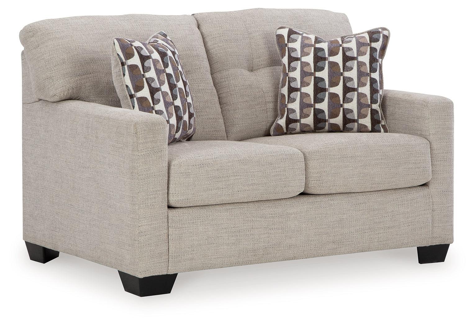 Mahoney Pebble Sofa And Loveseat - Ella Furniture