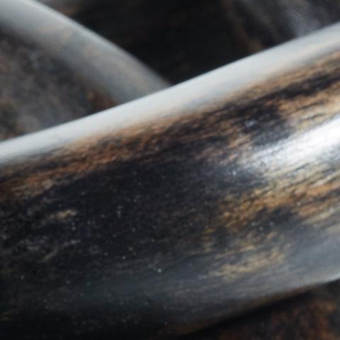 Mardelby Distressed Black Sculpture - Ella Furniture