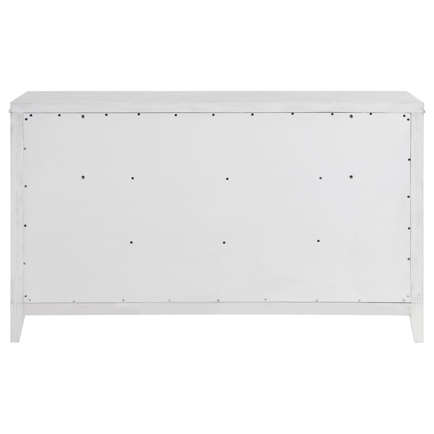 Marielle 6-drawer Bedroom Dresser Distressed White 224843 - Ella Furniture