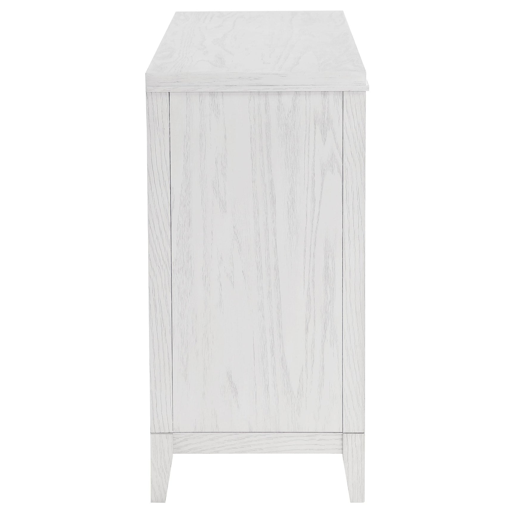 Marielle 6-drawer Bedroom Dresser Distressed White 224843 - Ella Furniture