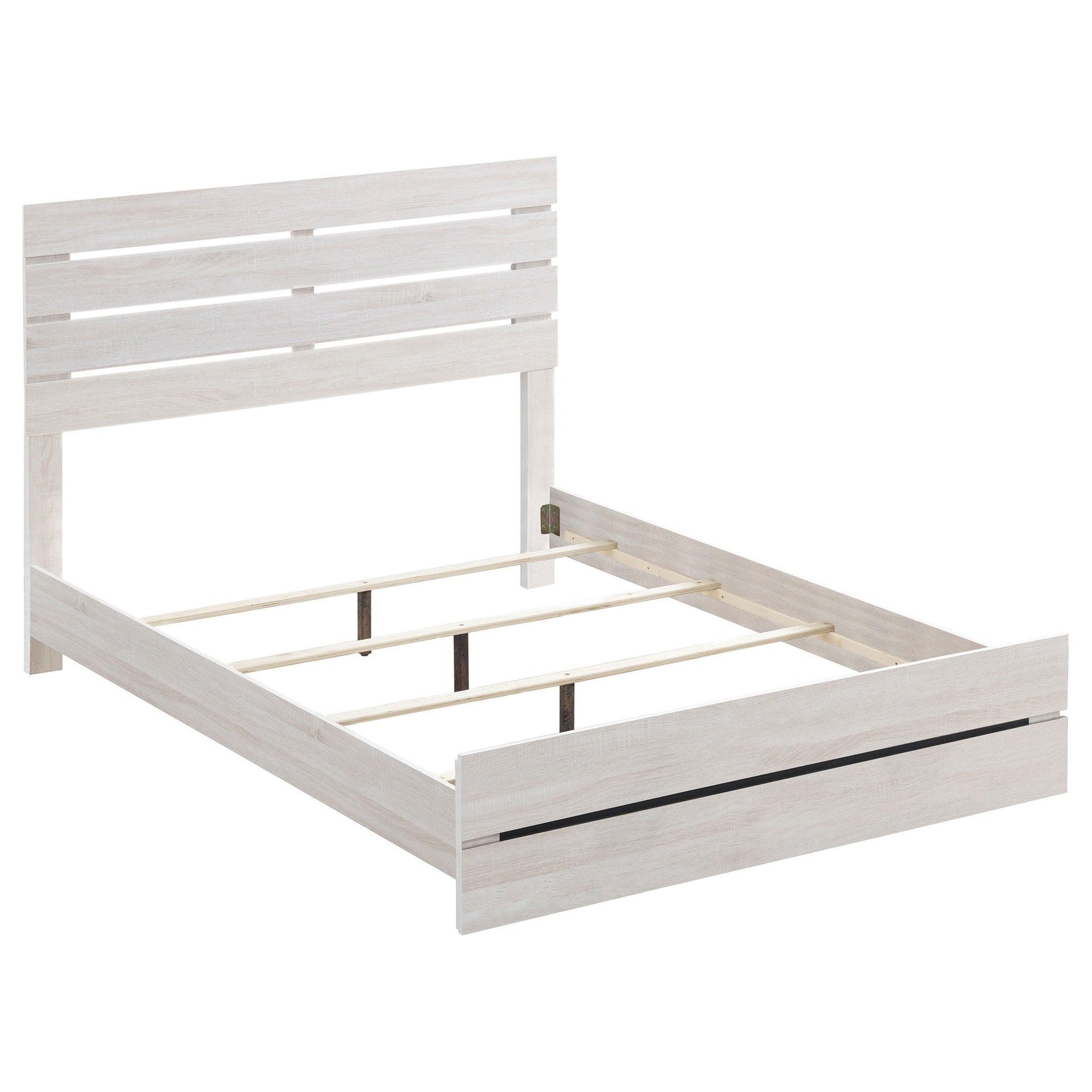 Marion Coastal White Panel Bedroom Set - Ella Furniture