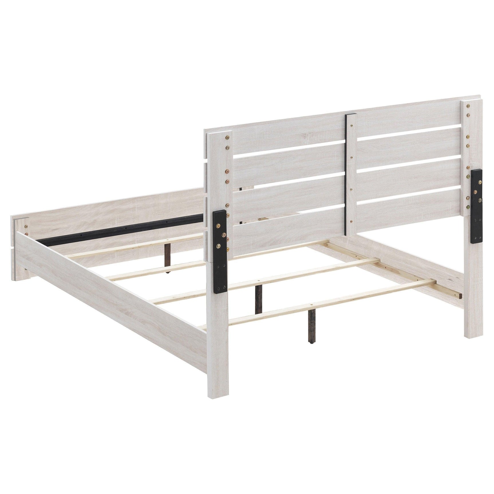 Marion Coastal White Panel Bedroom Set - Ella Furniture