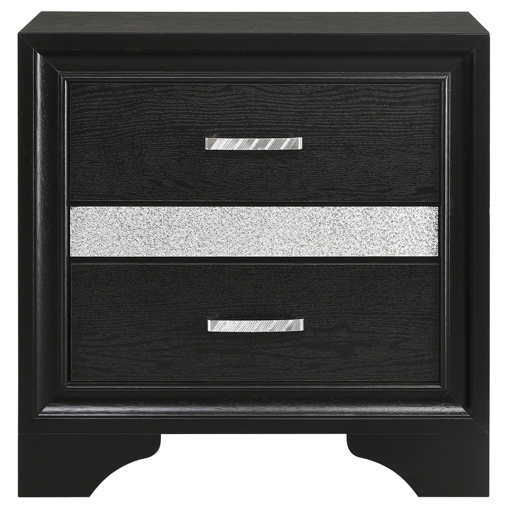 Miranda Storage Black Bedroom Set - Ella Furniture