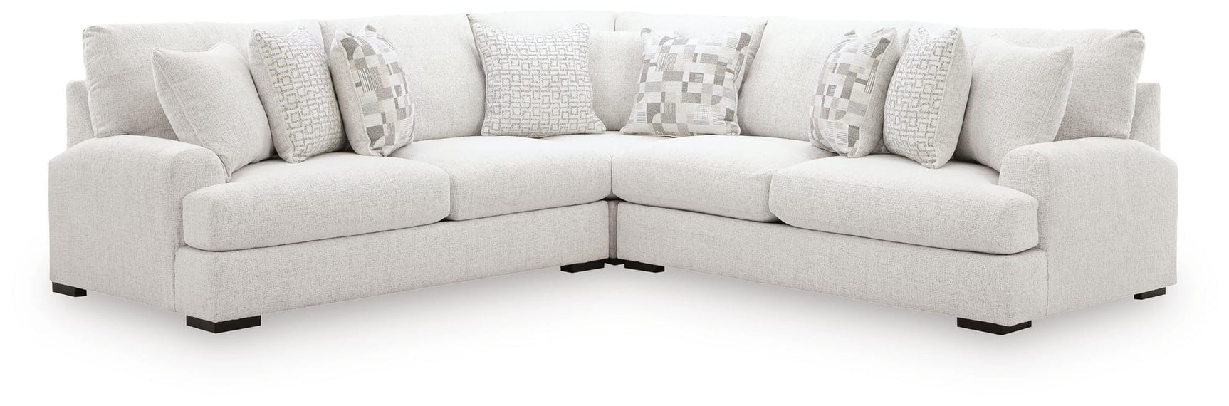 Misty-Lakes Chalk 3-Piece Sectional view 5
