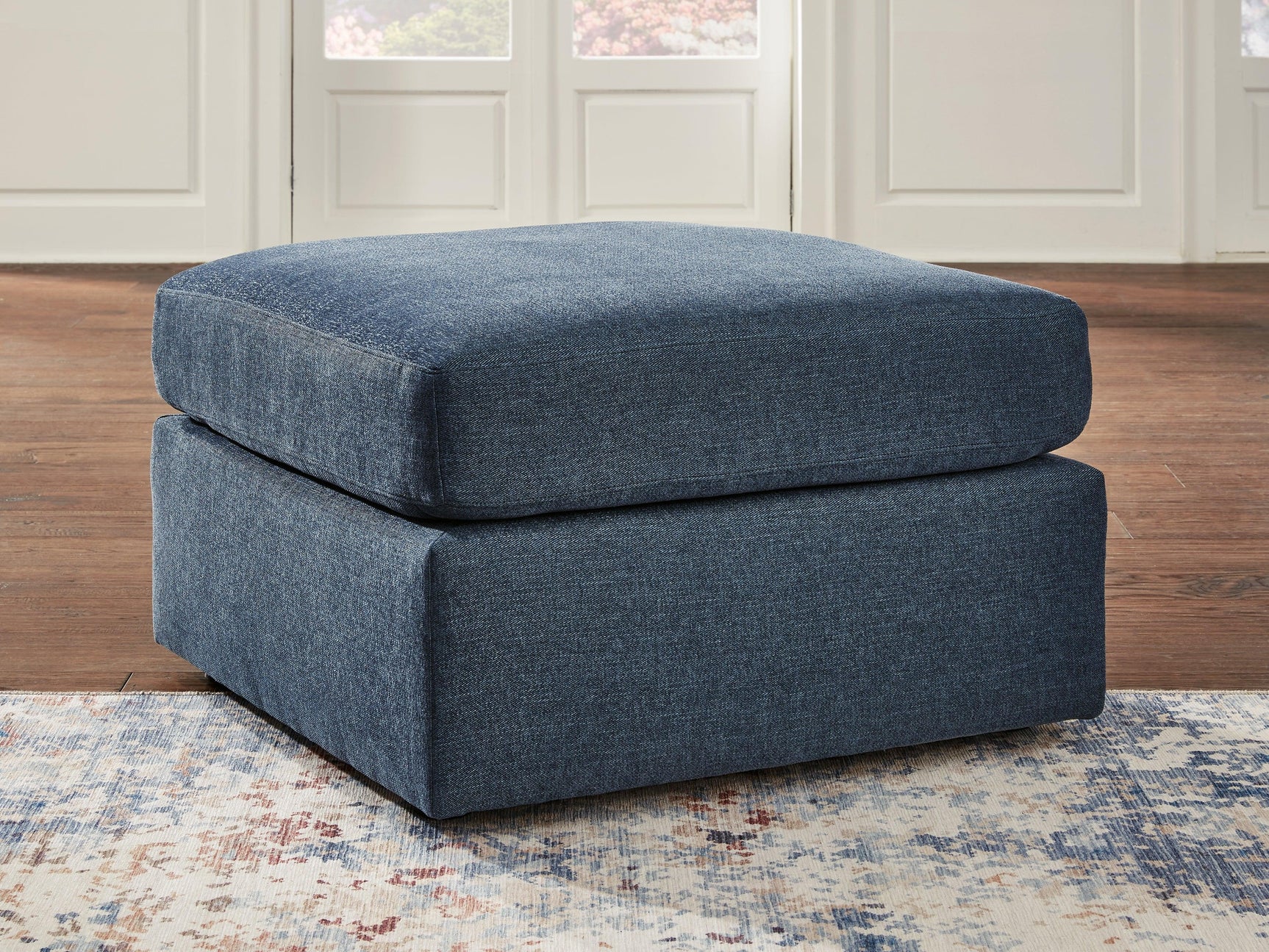 Modmax Ink Nuvella® Oversized Accent Ottoman - Ella Furniture