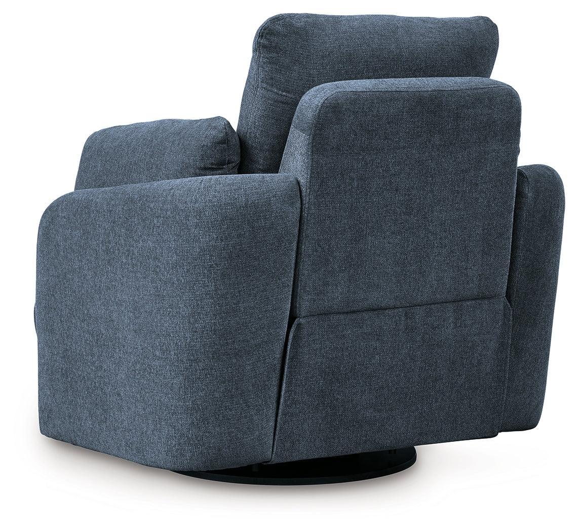 Modmax Ink Nuvella® Swivel Glider Recliner - Ella Furniture