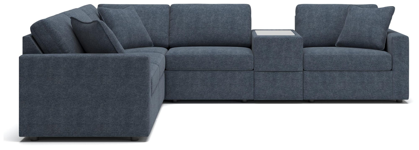 Modmax Ink Performance Fabric,Next-Gen Nuvella™ 6-Piece Sectional view 4