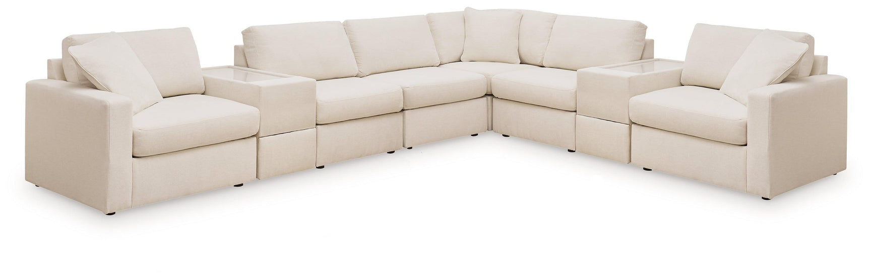Modmax Oyster 8-Piece Sectional - Ella Furniture