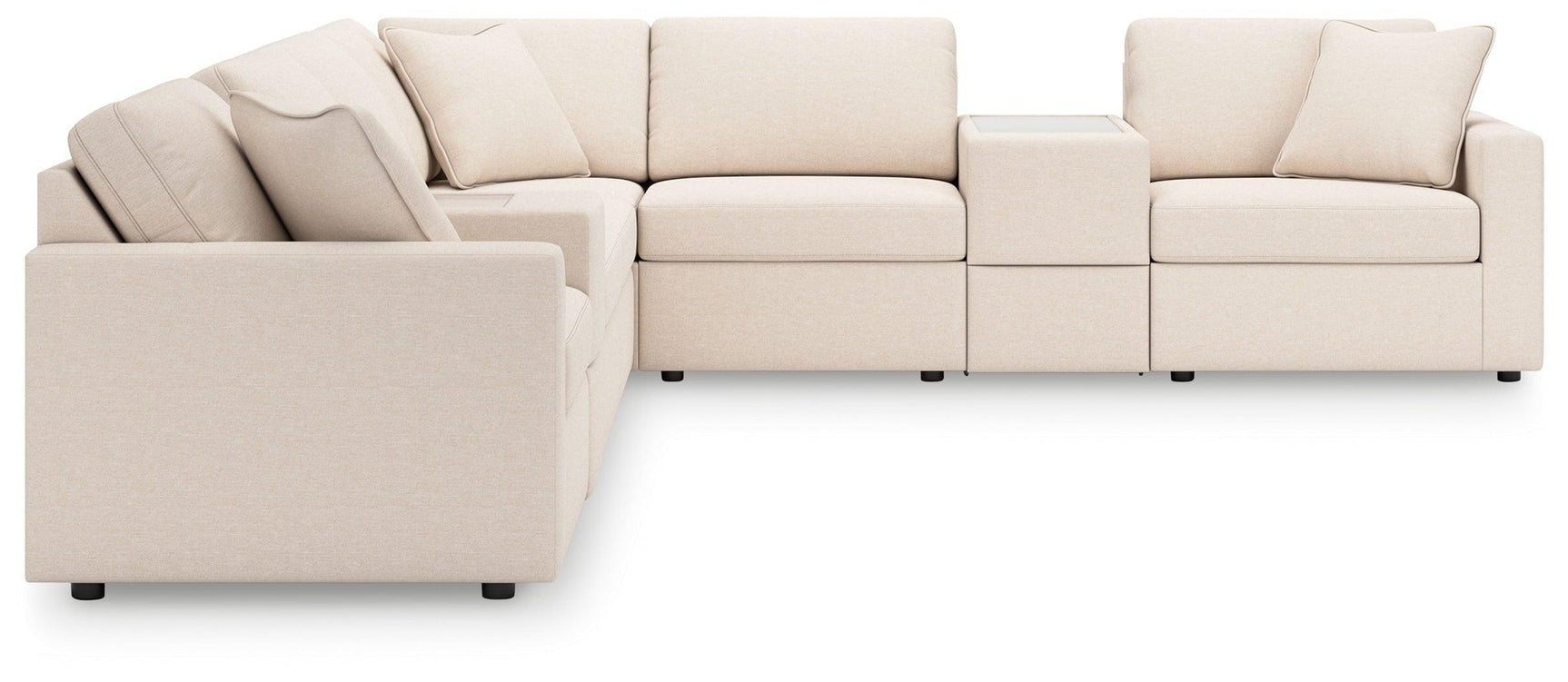 Modmax Oyster 8-Piece Sectional - Ella Furniture