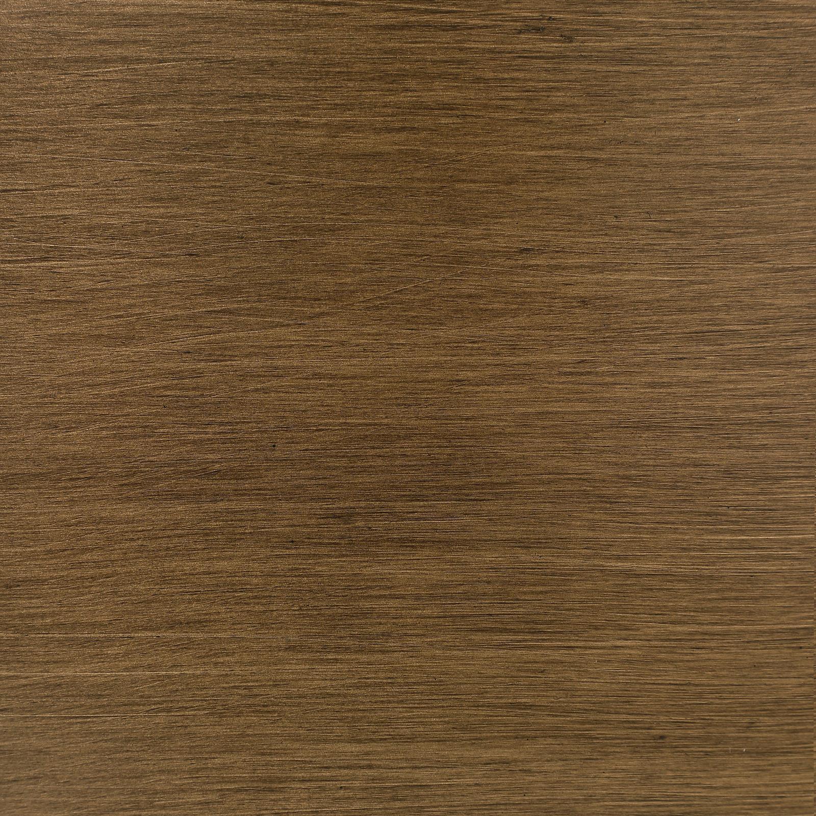 Morena Round End Table With Tawny Tempered Glass Top Brushed Bronze 721597 - Ella Furniture