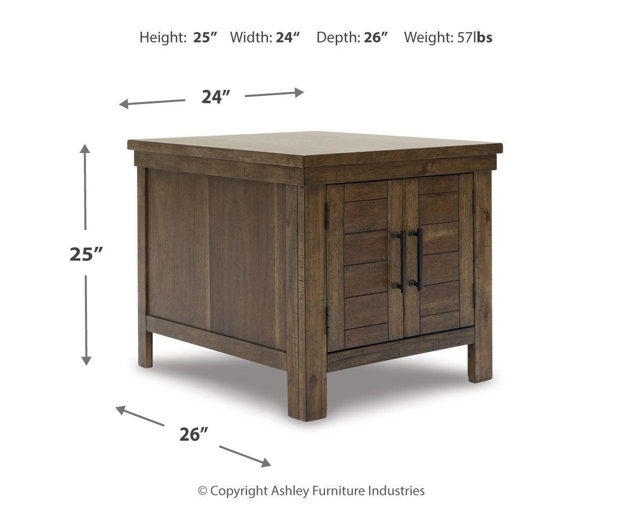 Moriville Grayish Brown Coffee Table With 2 End Tables PKG015590 - T731-9 | T731-3 | T731-3 - Ella Furniture