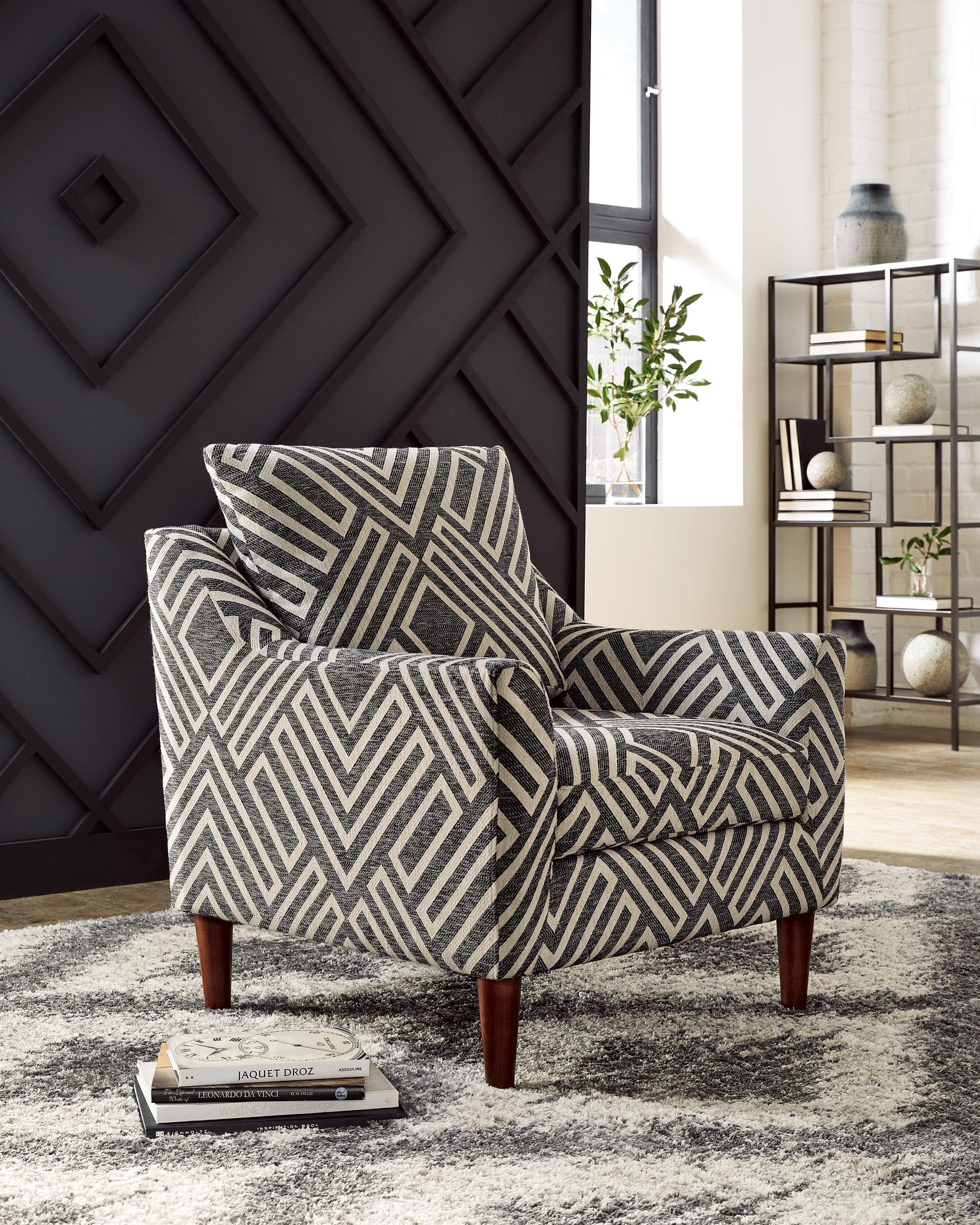Morrilton Next-gen Nuvella Natural/charcoal Accent Chair - Ella Furniture