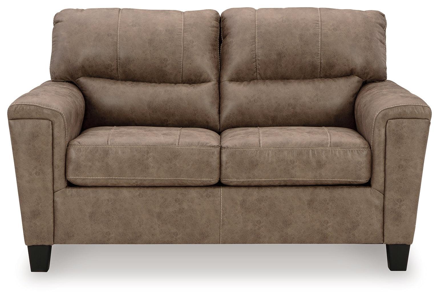 Navi Fossil Sofa, Loveseat And Recliner - Ella Furniture