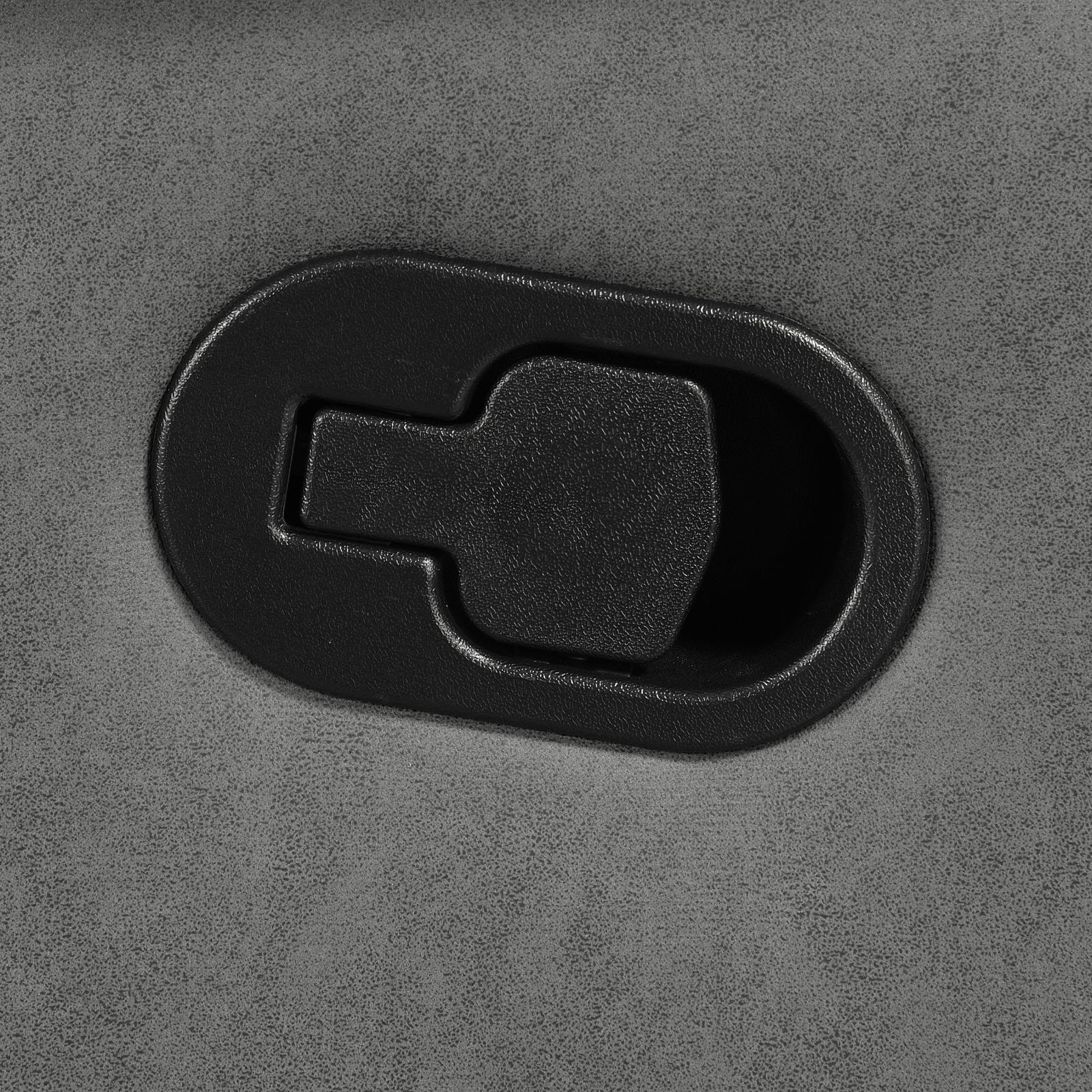 Nova Upholstered Motion Reclining Loveseat Dark Grey 602532 - Ella Furniture