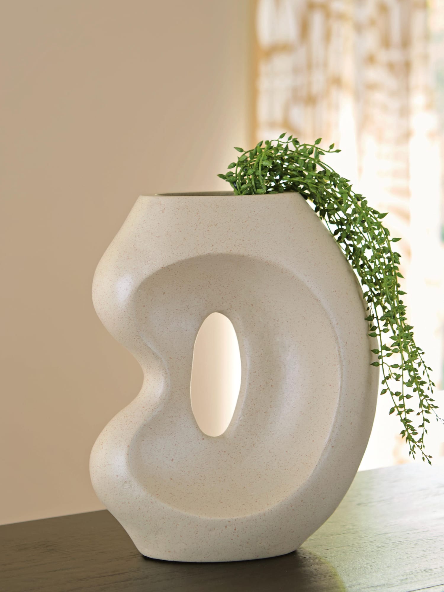 Odion Stone Vase from Ella Furniture