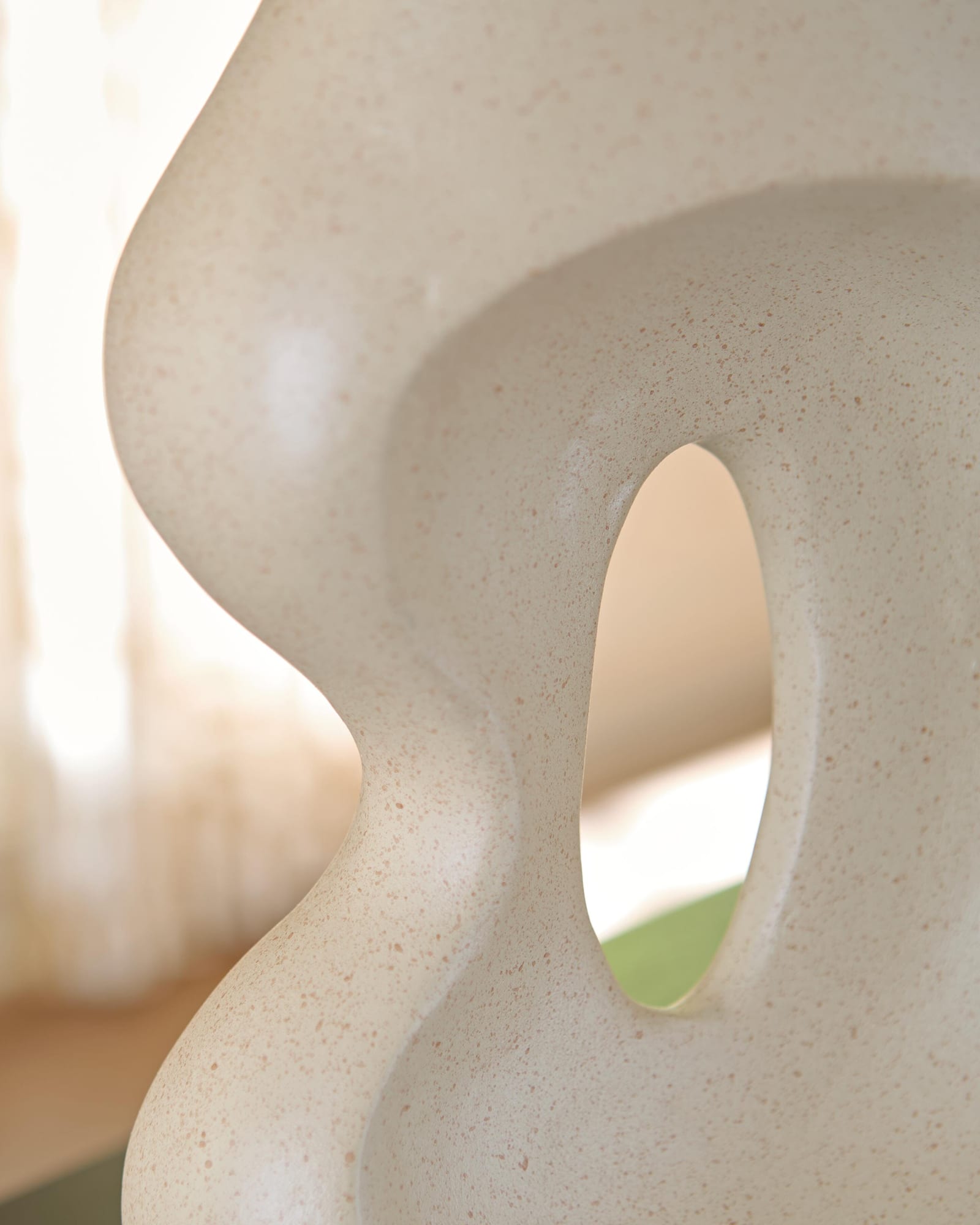 Odion Stone Vase detail view
