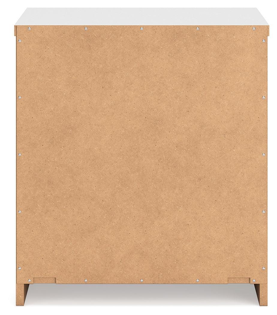 Onita White Nightstand - Ella Furniture