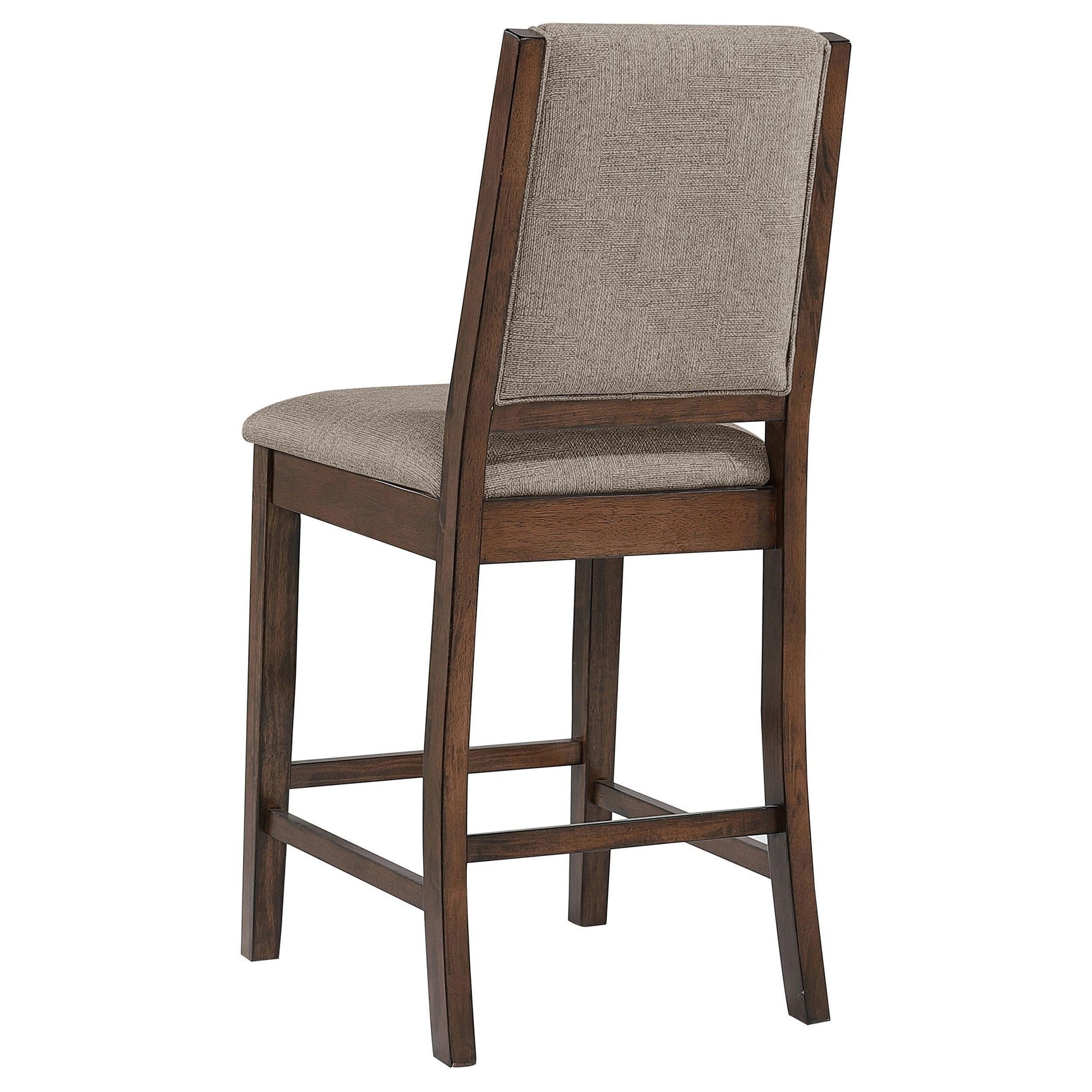 Patterson Upholstered Counter Chair Mango Oak (Set of 2) 108889 - Ella Furniture