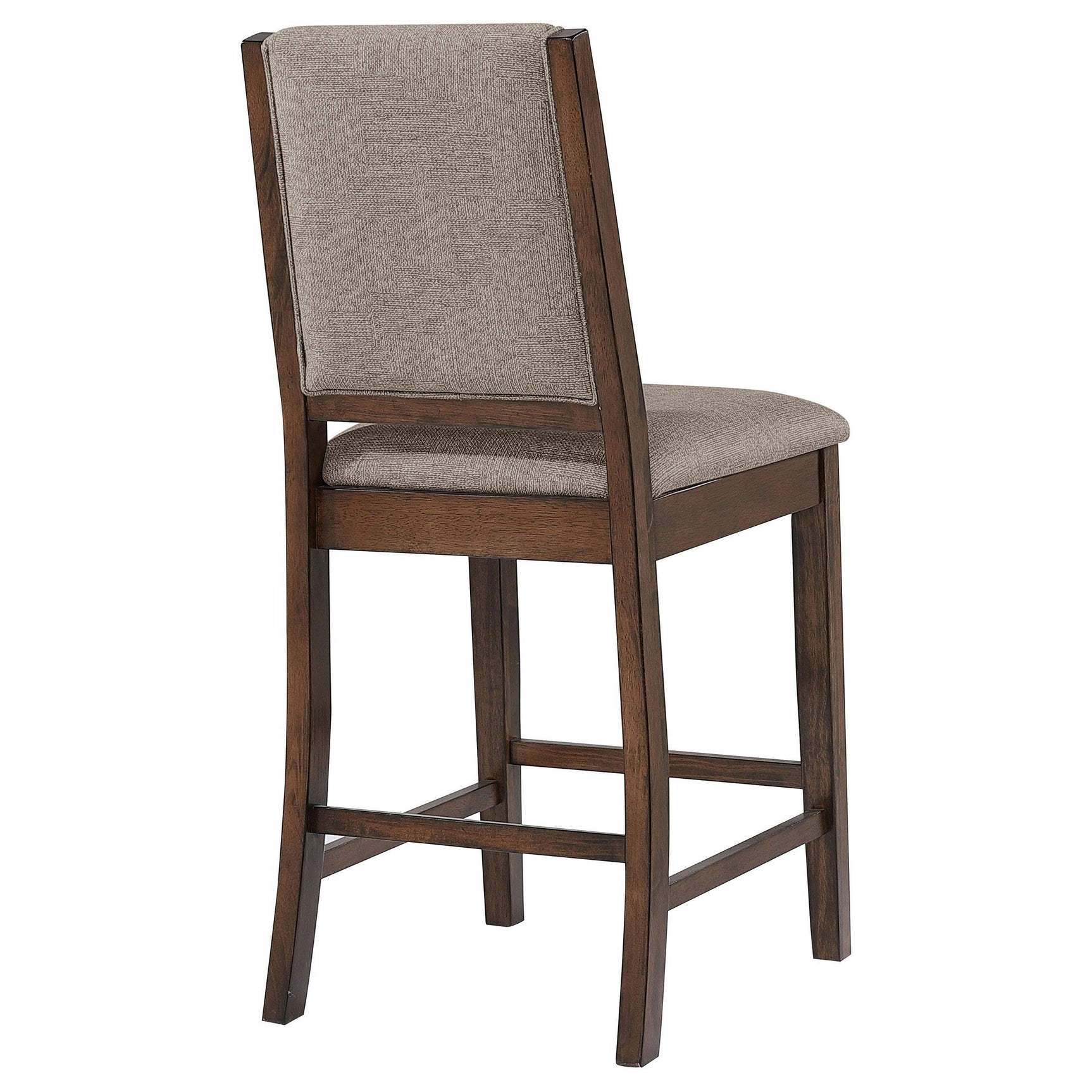 Patterson Upholstered Counter Chair Mango Oak (Set of 2) 108889 - Ella Furniture