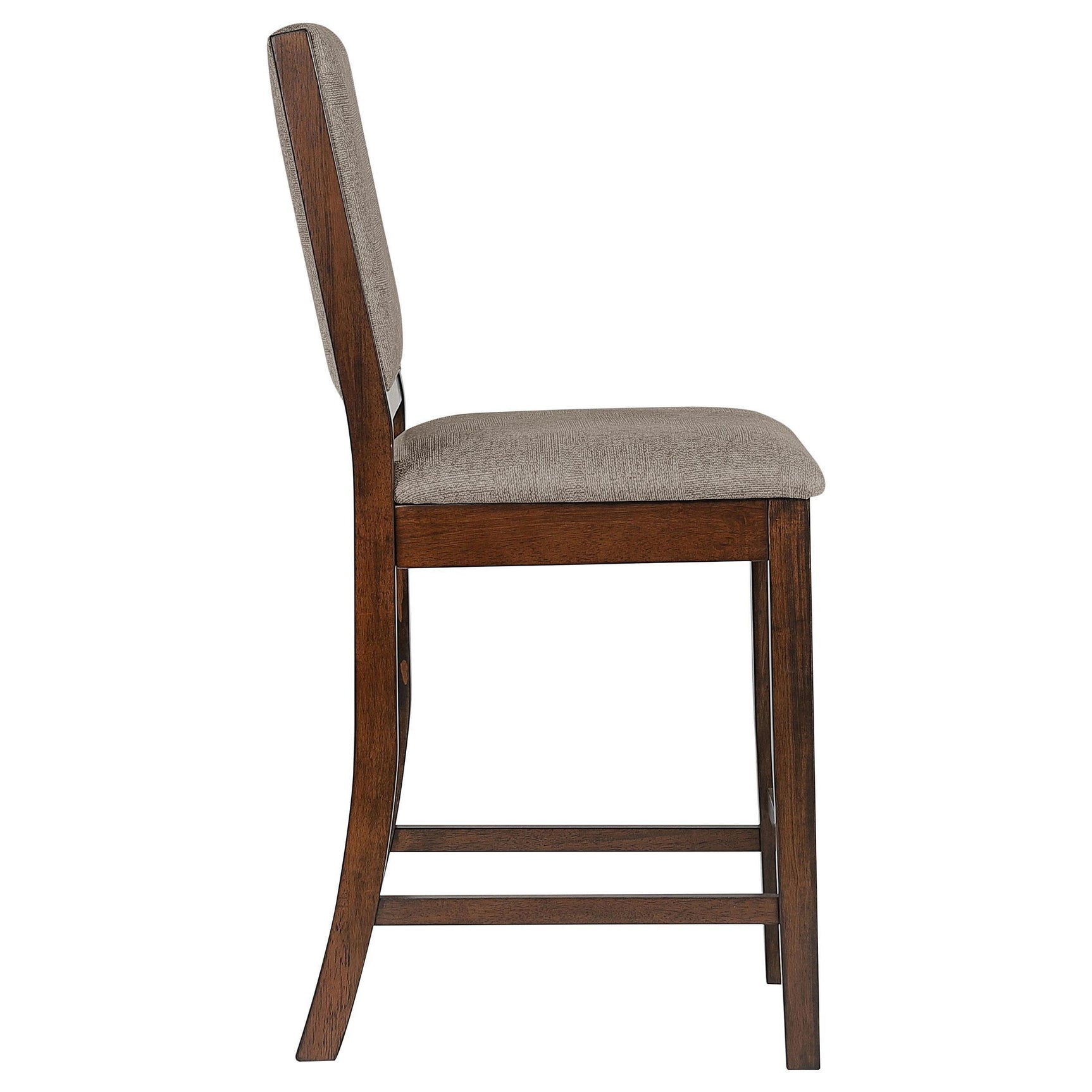 Patterson Upholstered Counter Chair Mango Oak (Set of 2) 108889 - Ella Furniture