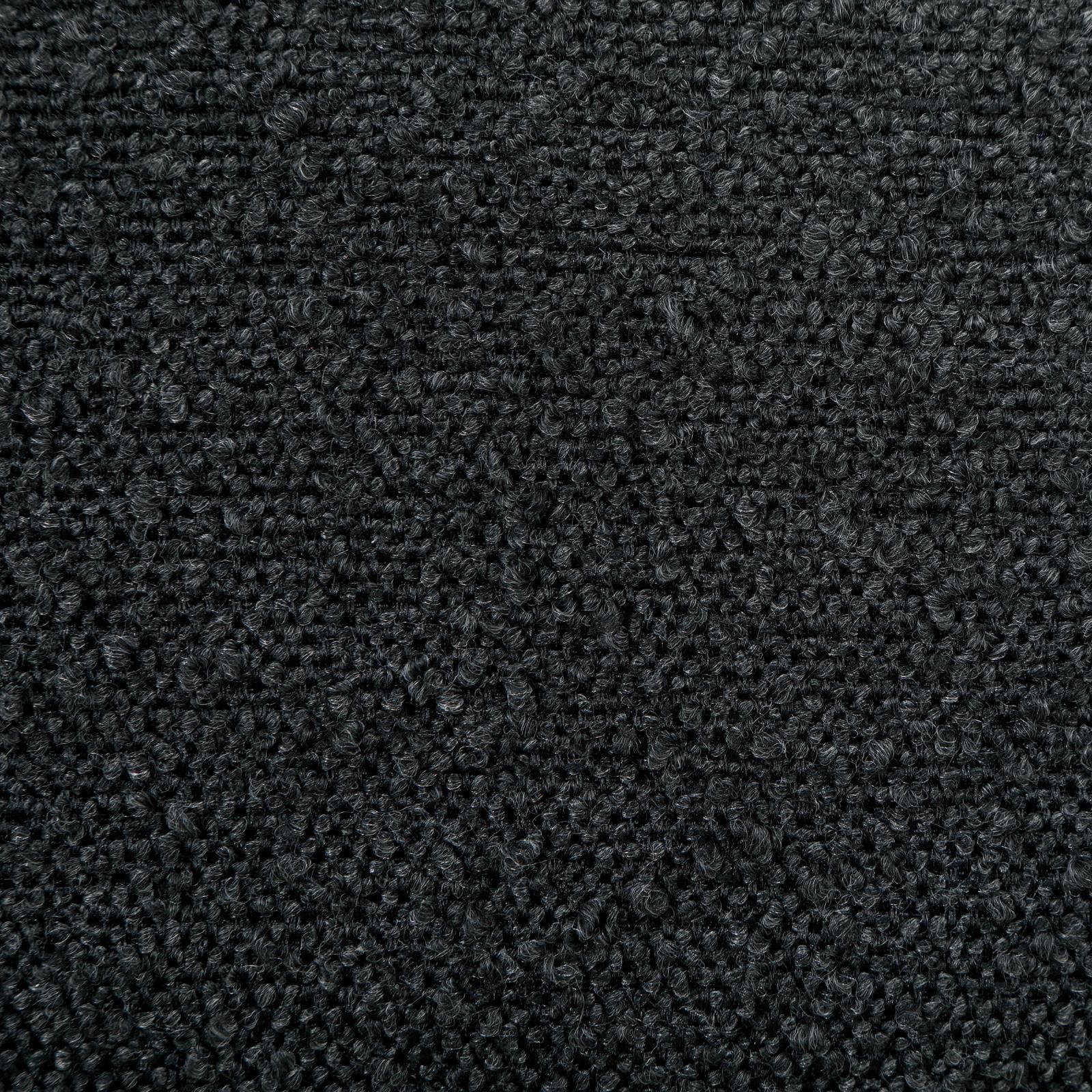 Petra Boucle Upholstered Accent Side Chair Black 902882 - Ella Furniture