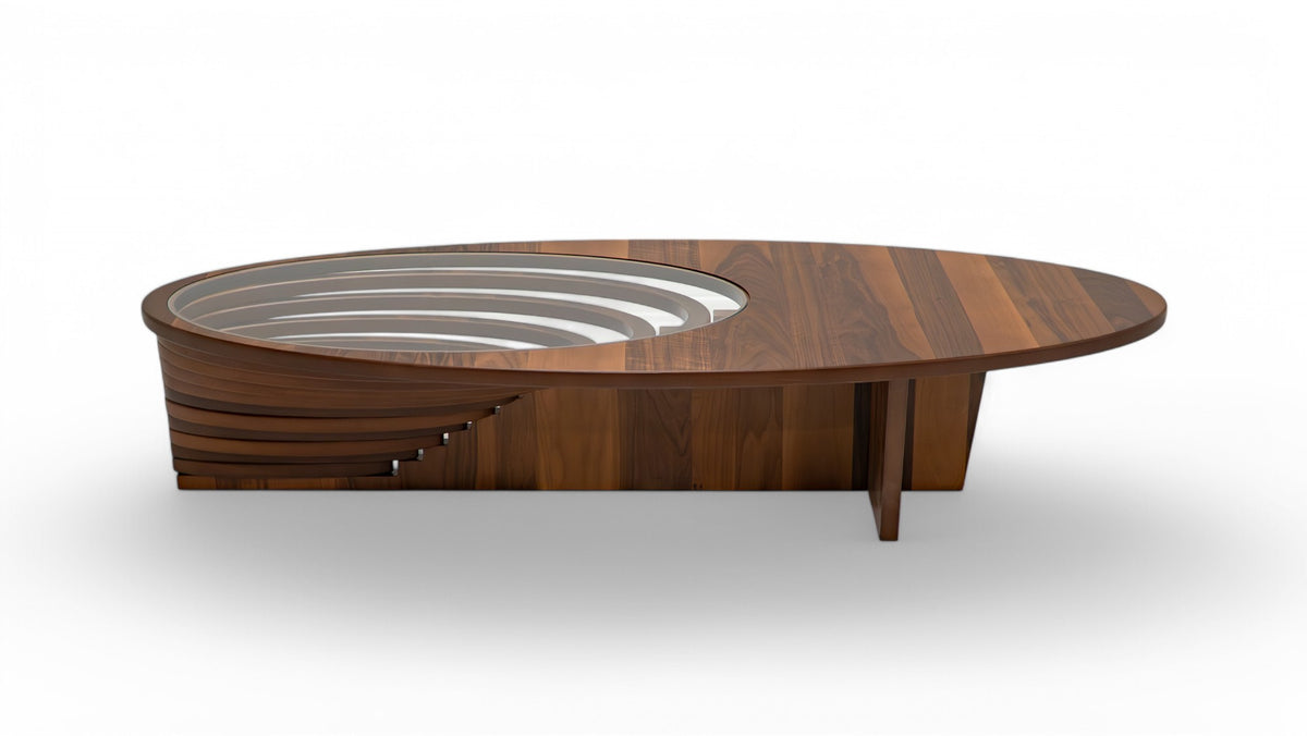 Sasha Walnut Coffee Table